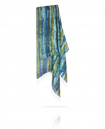 Палантин Женский S30-MONOLIT.ART/BLUE